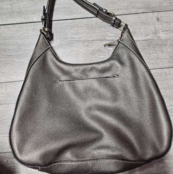 Chala HOBO Pewter Convertible Bag EUC - Picture 5 of 12